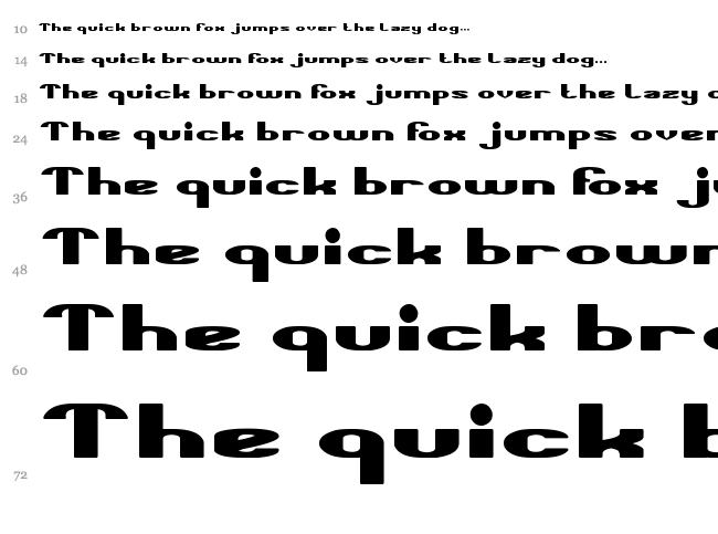 Take Me Home font waterfall